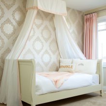 Carta da parati beige: design, combinazione, scelta delle tende, oltre 70 foto dell'interno-15