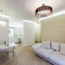 Carta da parati beige: design, combinazione, scelta delle tende, oltre 70 foto di interni-10