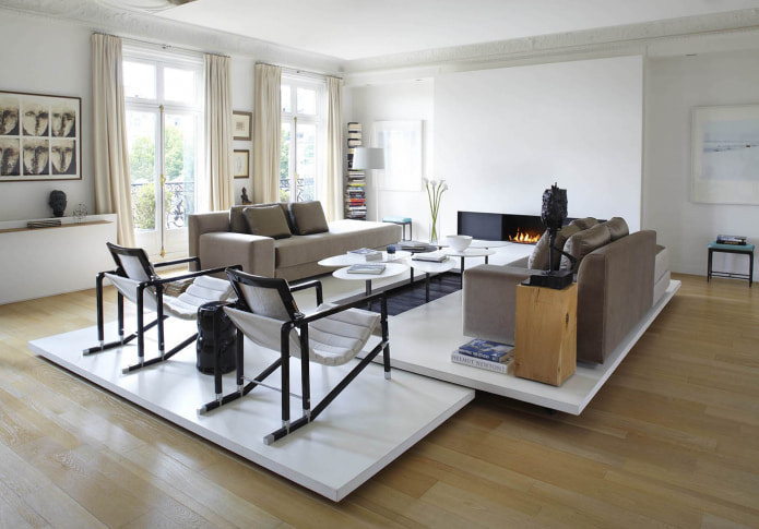 tende di cotone in stile scandinavo