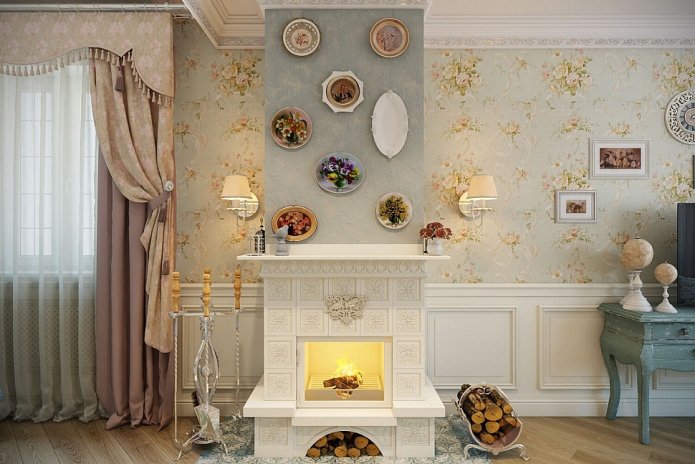 interno in stile provenzale