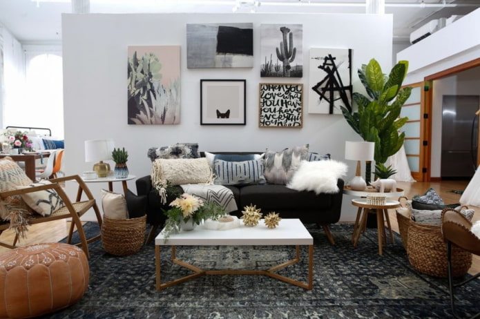 boho in stile scandinavo