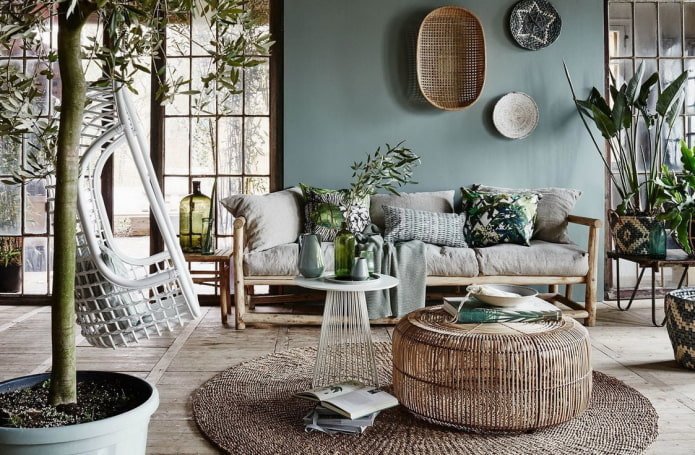 eco-boho negli interni