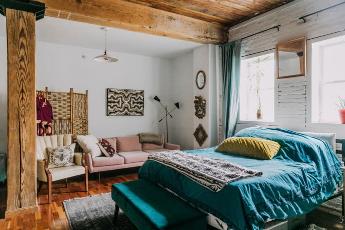 decorazioni murali in stile boho