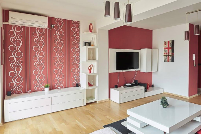 pareti color marsala