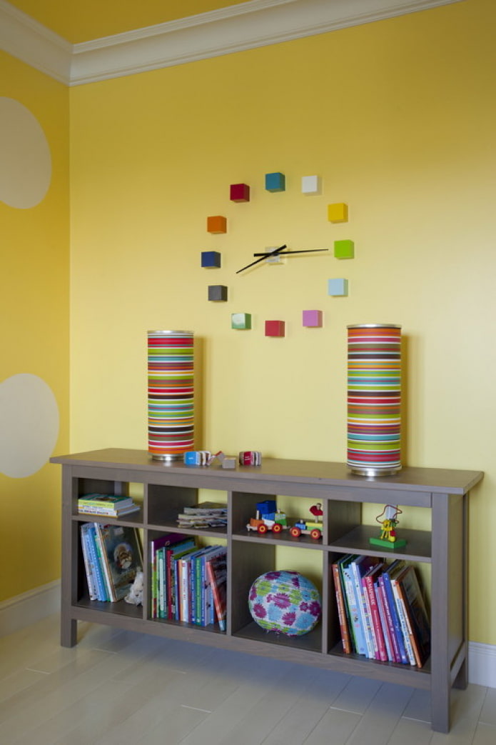 orologio nella cameretta dei bambini