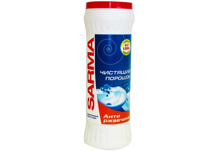 Polvere detergente antiruggine Sarma
