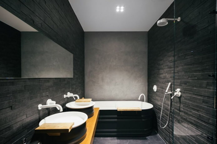 pareti opache nel bagno