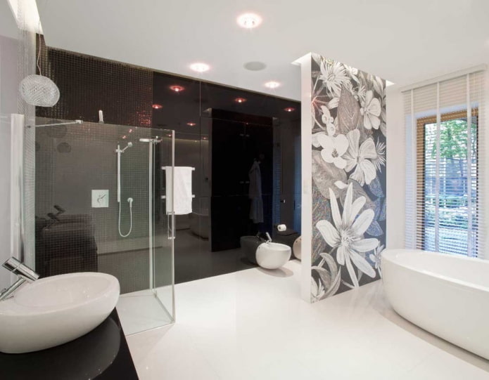 pannello in bagno
