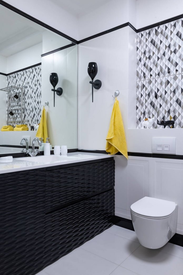 accenti luminosi in bagno