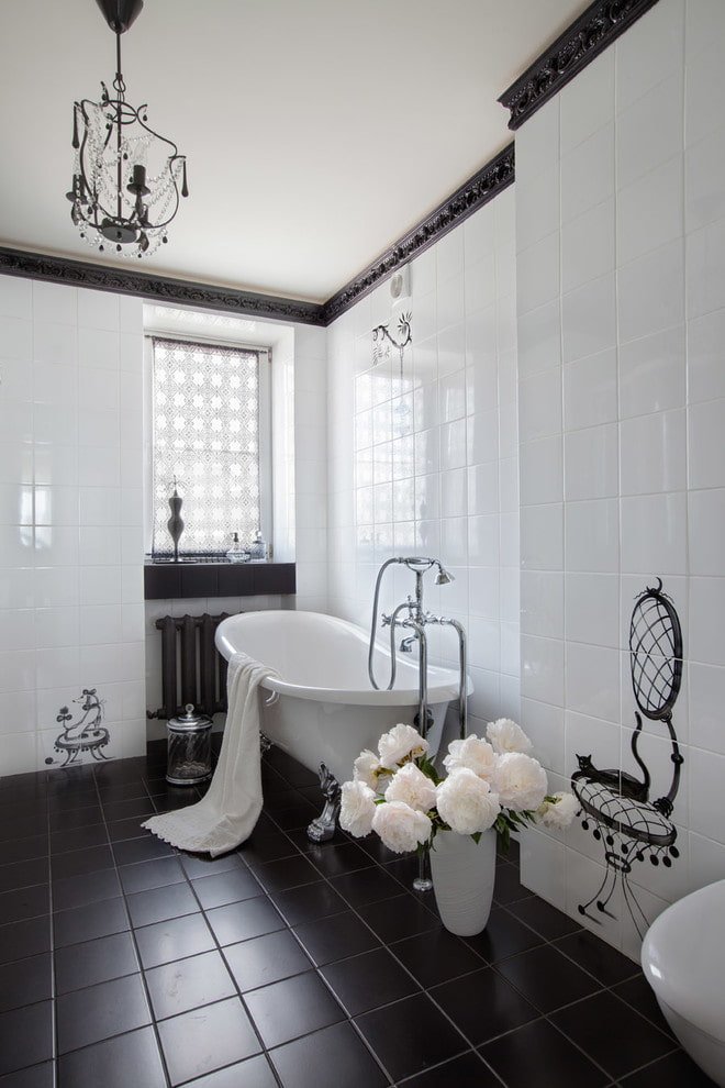 bagno in stile classico