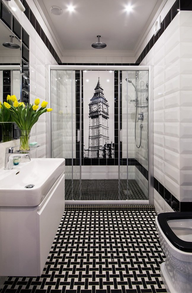 pannello in bagno