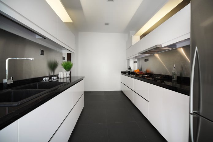 piastrelle opache in cucina