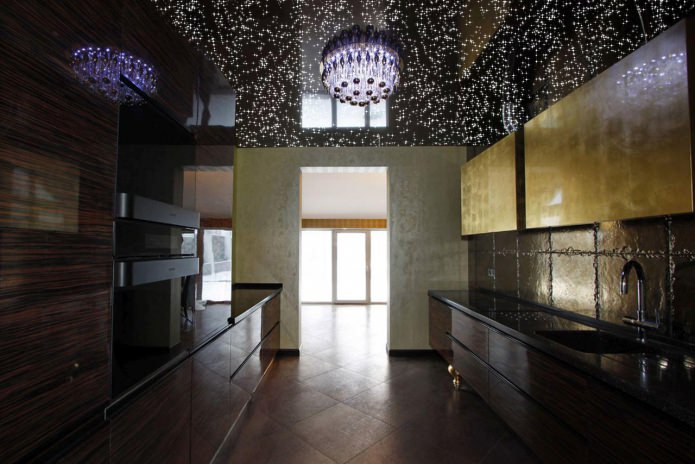 soffitto con glitter