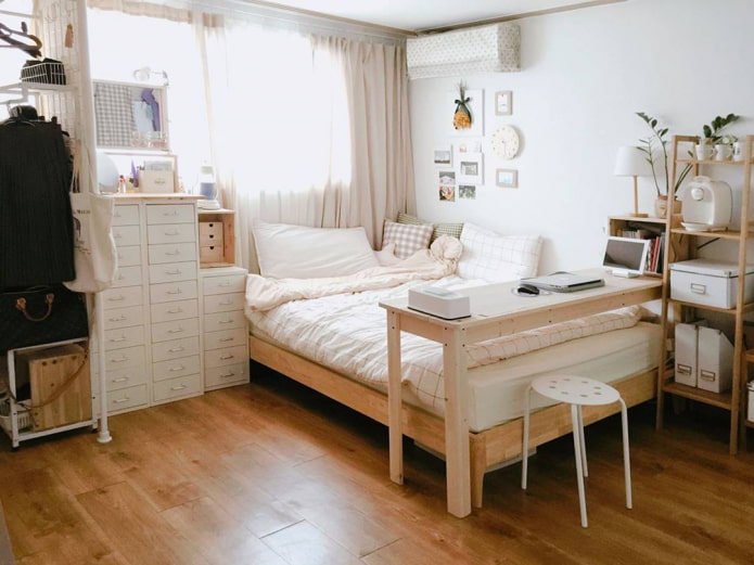Letto NEIDEN in un interno
