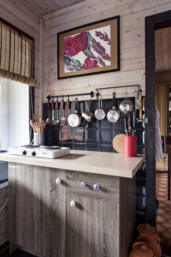 piccola cucina in campagna