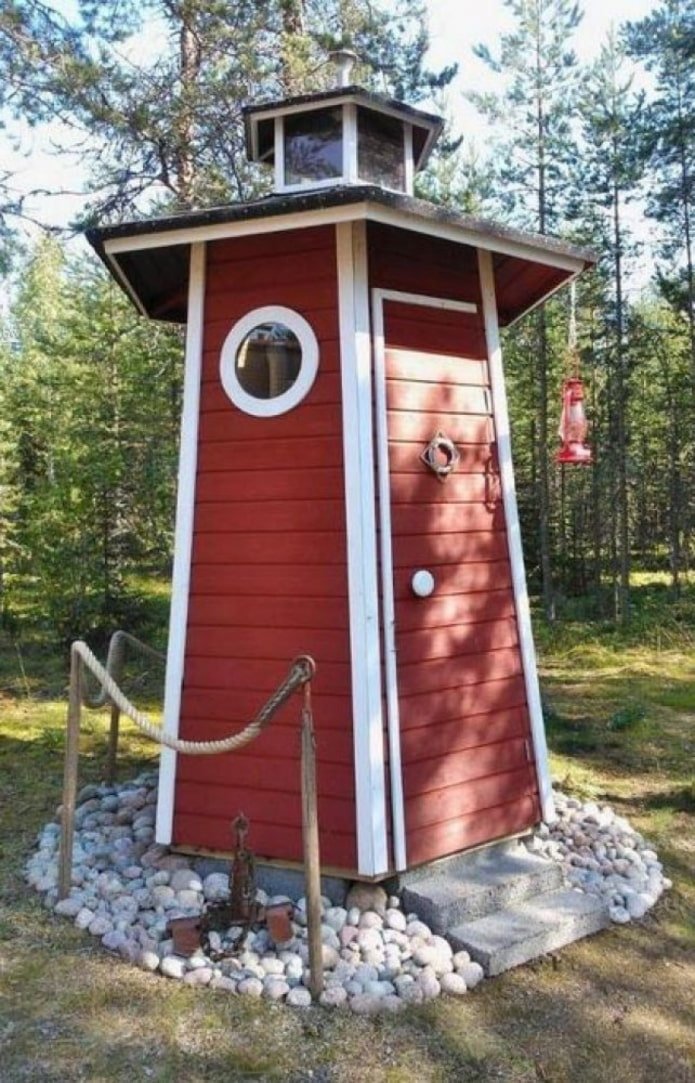 toilette a forma di faro