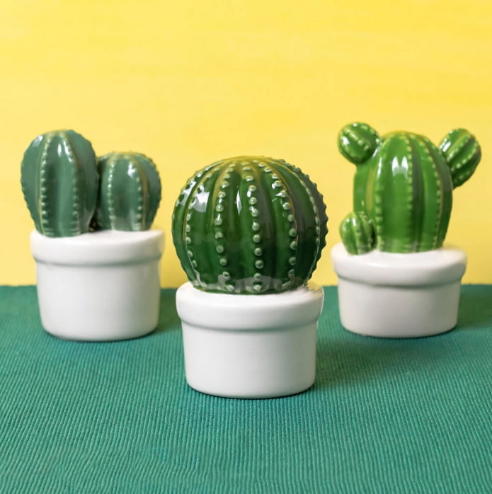 Statuine di cactus