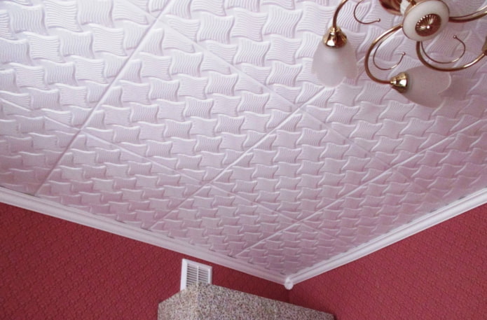 Pannelli per controsoffitto in schiuma