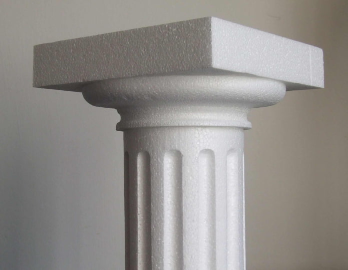 Colonna in schiuma