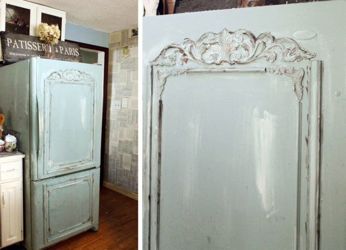 Decorazione con modanature