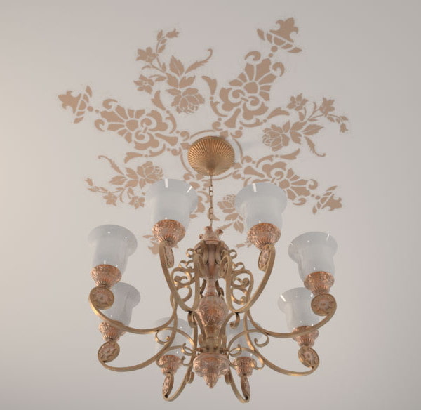 stencil sul soffitto