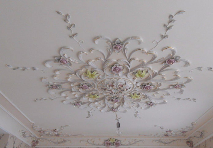 soffitto in stucco