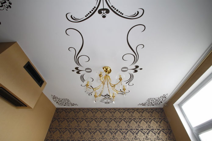 adesivi sul soffitto