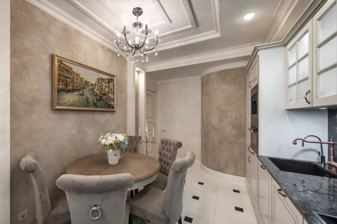 decorazioni per pareti della cucina in stile classico