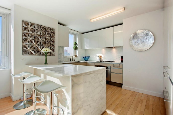 decorazione da parete per cucina in stile moderno