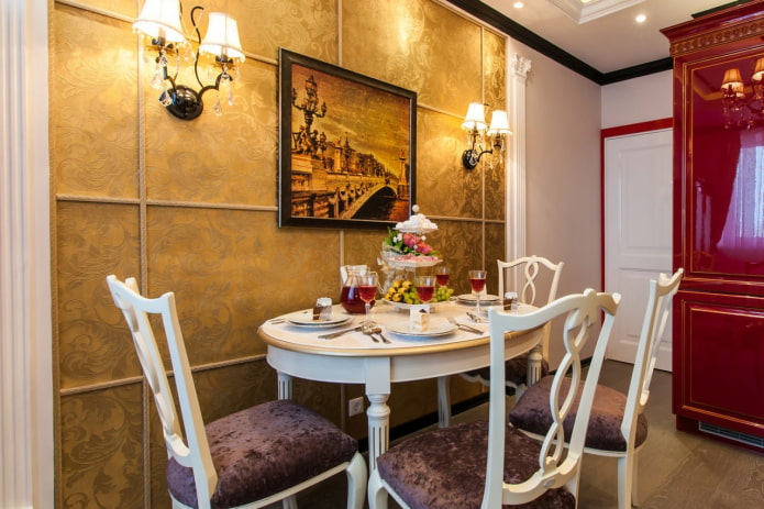 decorazione da parete per cucina in stile classico