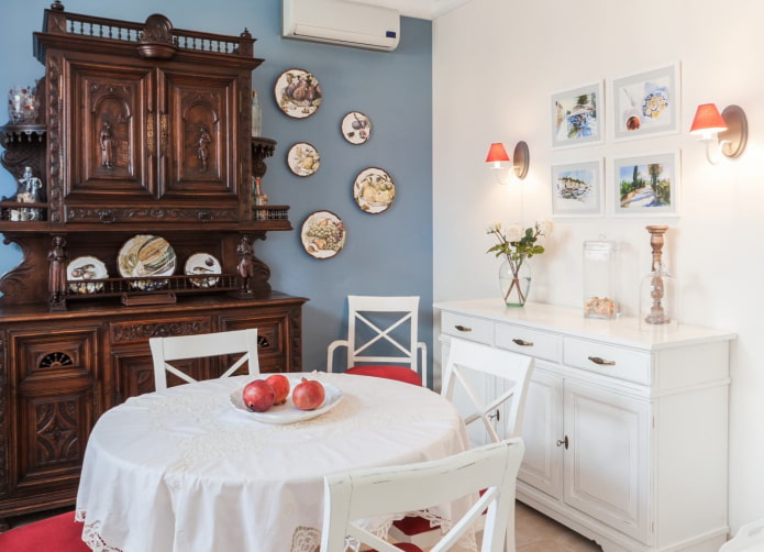 decorazione da parete per cucina in stile provenzale stile