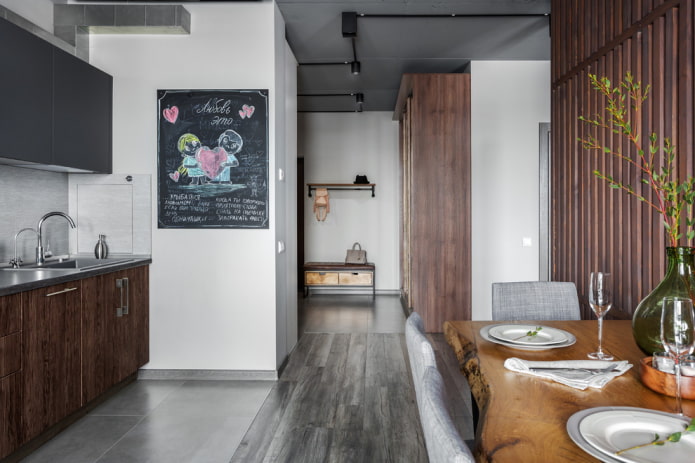 decorazione da parete per cucina in stile moderno