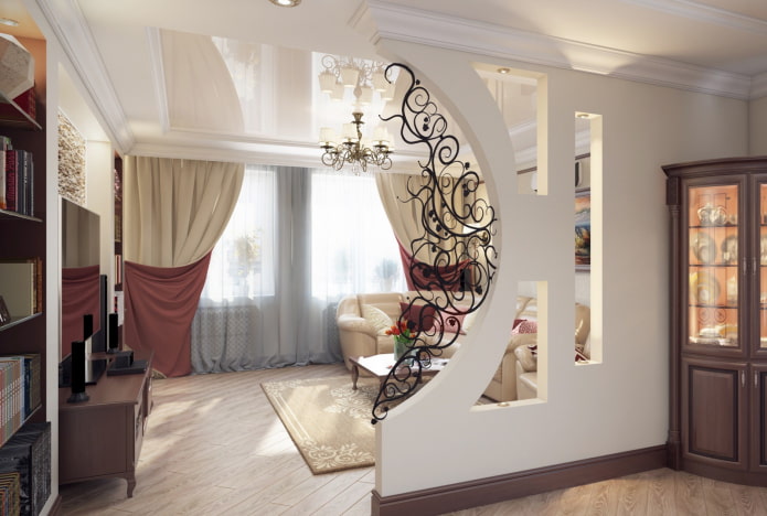divisorio riccio all'interno