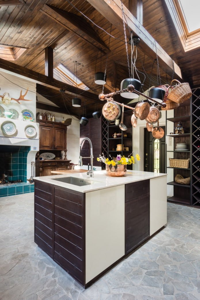arredamento cucina in stile country