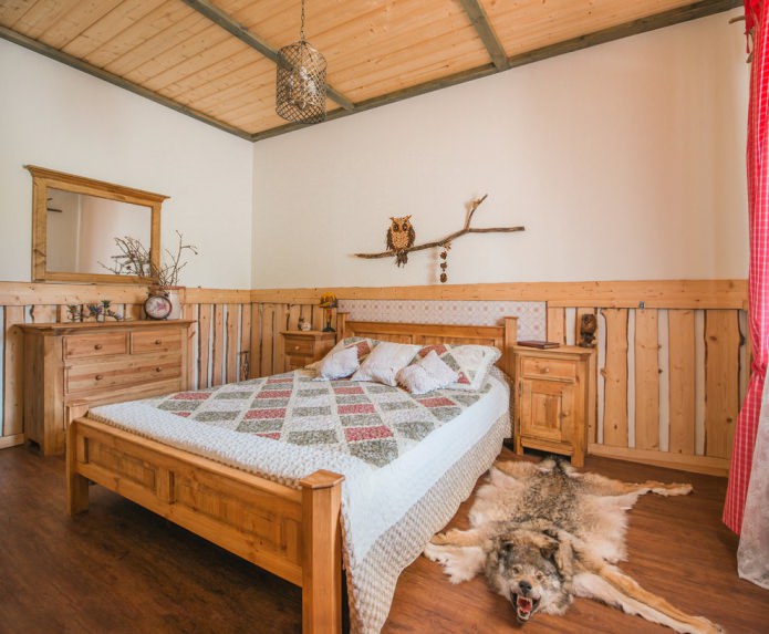 camera da letto in stile country