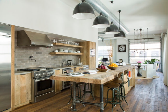 cucina con isola