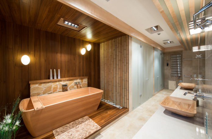 bambu in bagno