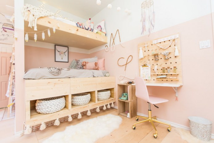 decorazione luminosa della cameretta dei bambini