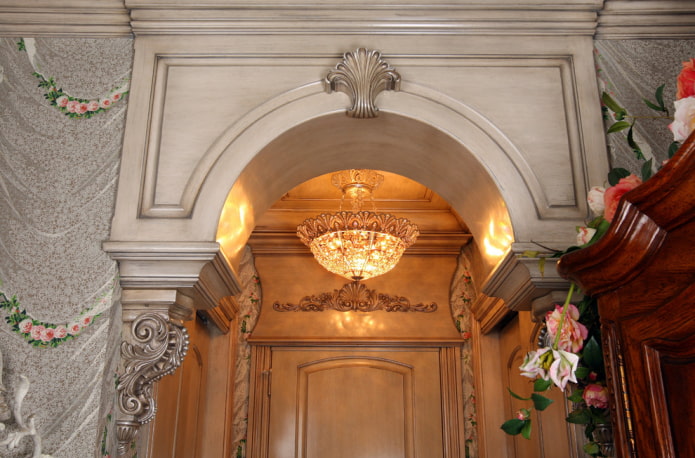 decorazione arco vintage