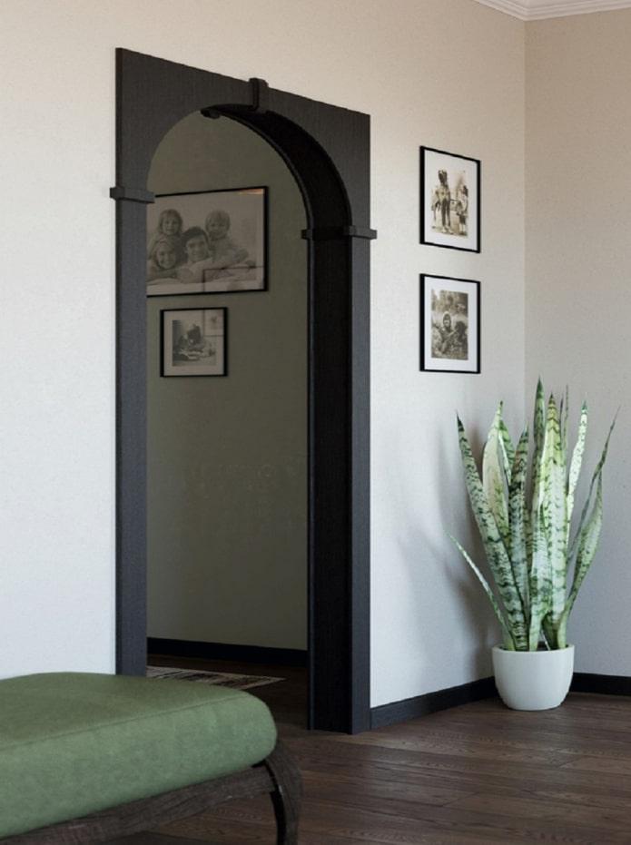 arco di colore scuro