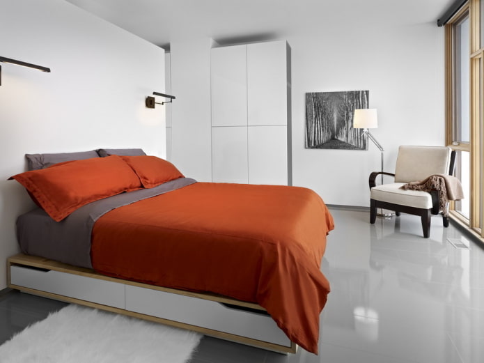 Letto con cassetti