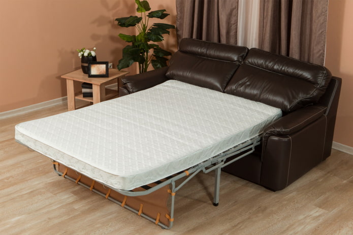 modello di letto pieghevole all'interno