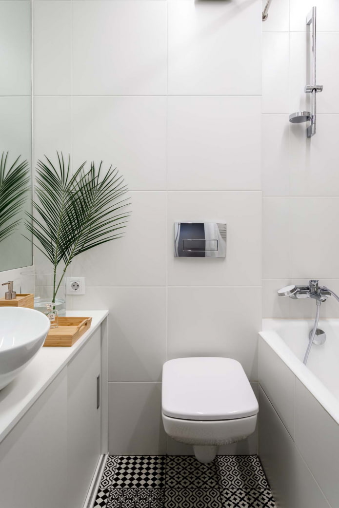 Mobiletto portaoggetti, WC, vasca da bagno