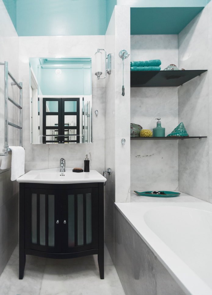 Accessori come decorazione del bagno
