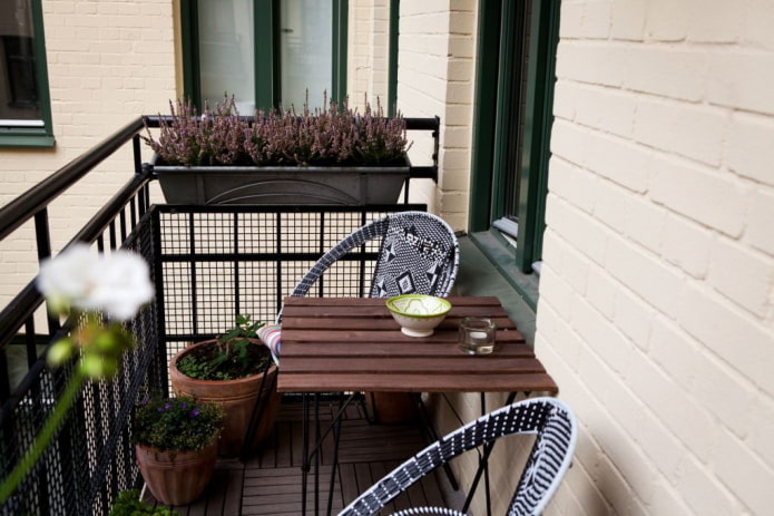 progettazione balcone aperto