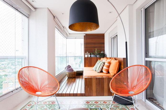 progettazione dello spazio balcone