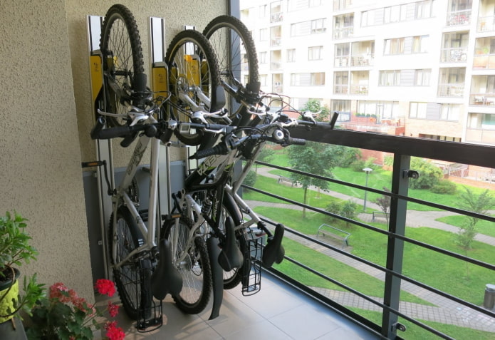 progettazione dello spazio del balcone