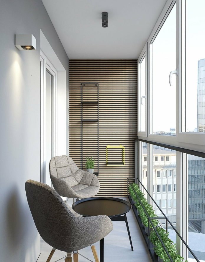 decorazione del soffitto all'interno del balcone
