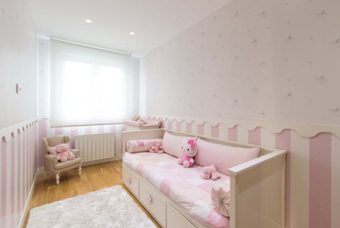 Cameretta per una bambina in età prescolare
