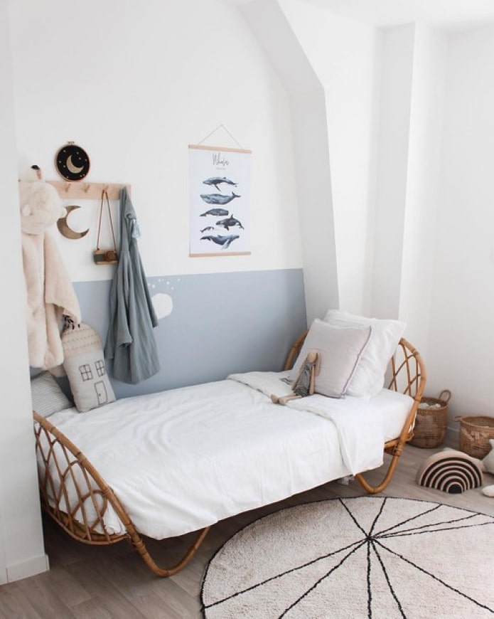 letto in vimini per bambini